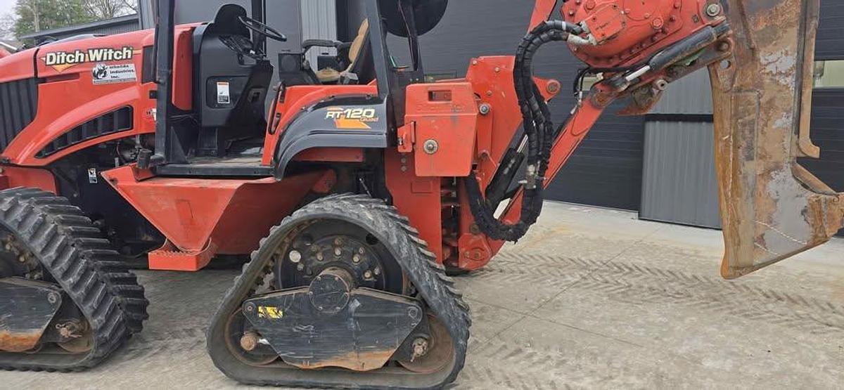Used 2013 Ditch Witch RT120 Plow Quad Track