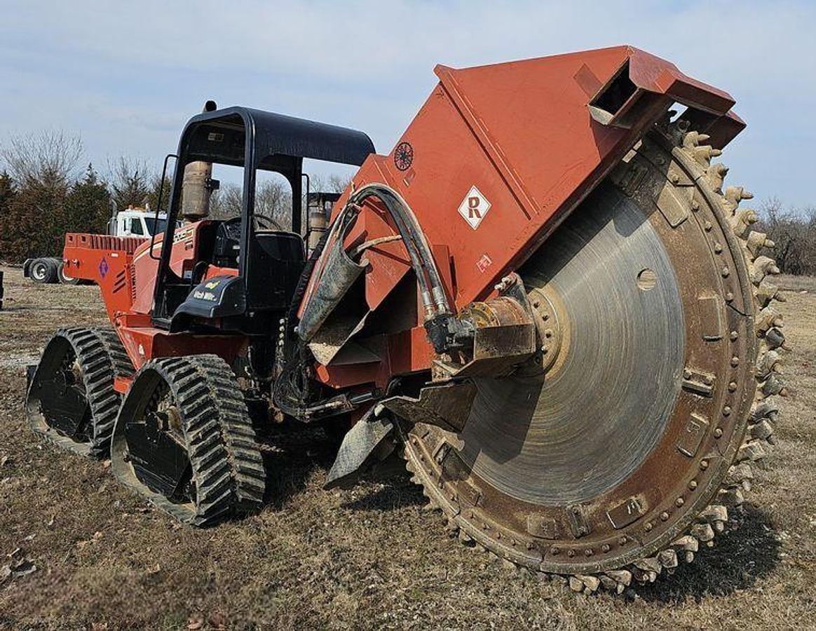Used 2013 Ditch Witch RT115 w/Hydra Wheel Rock Saw