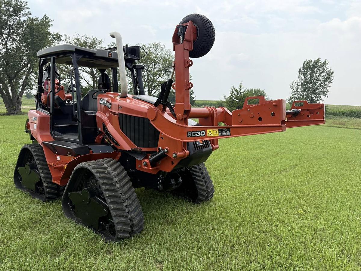 Used 2016 Ditch Witch RT125 Quad Plow – Only 656 Hours!