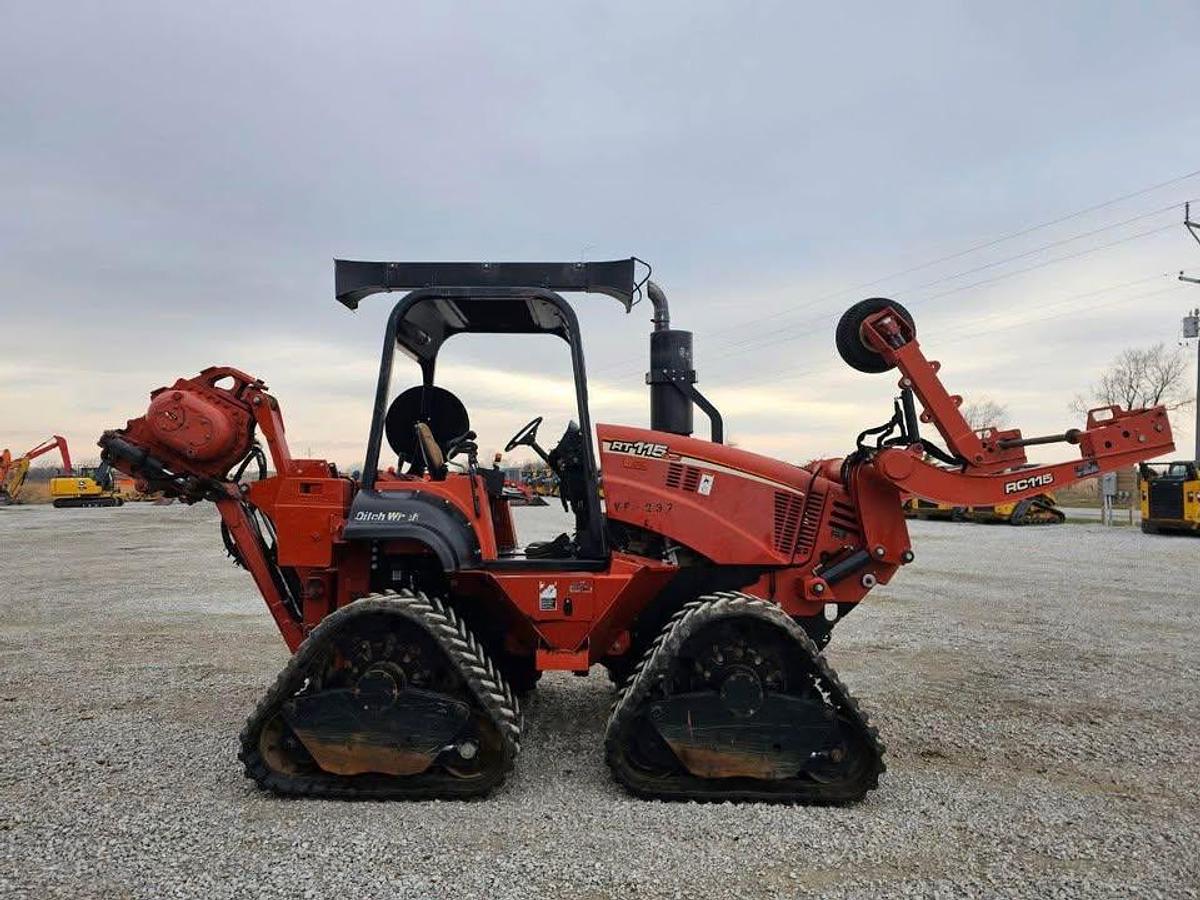 Used 2011 Ditch Witch RT115 Quad Plow