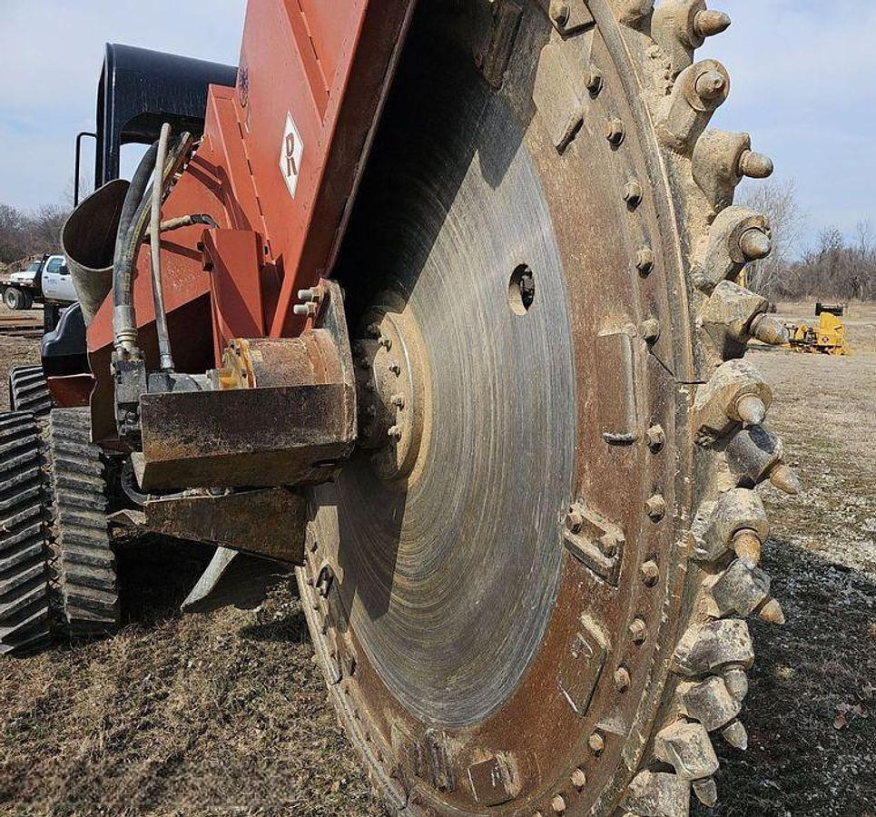 Used 2013 Ditch Witch RT115 w/Hydra Wheel Rock Saw