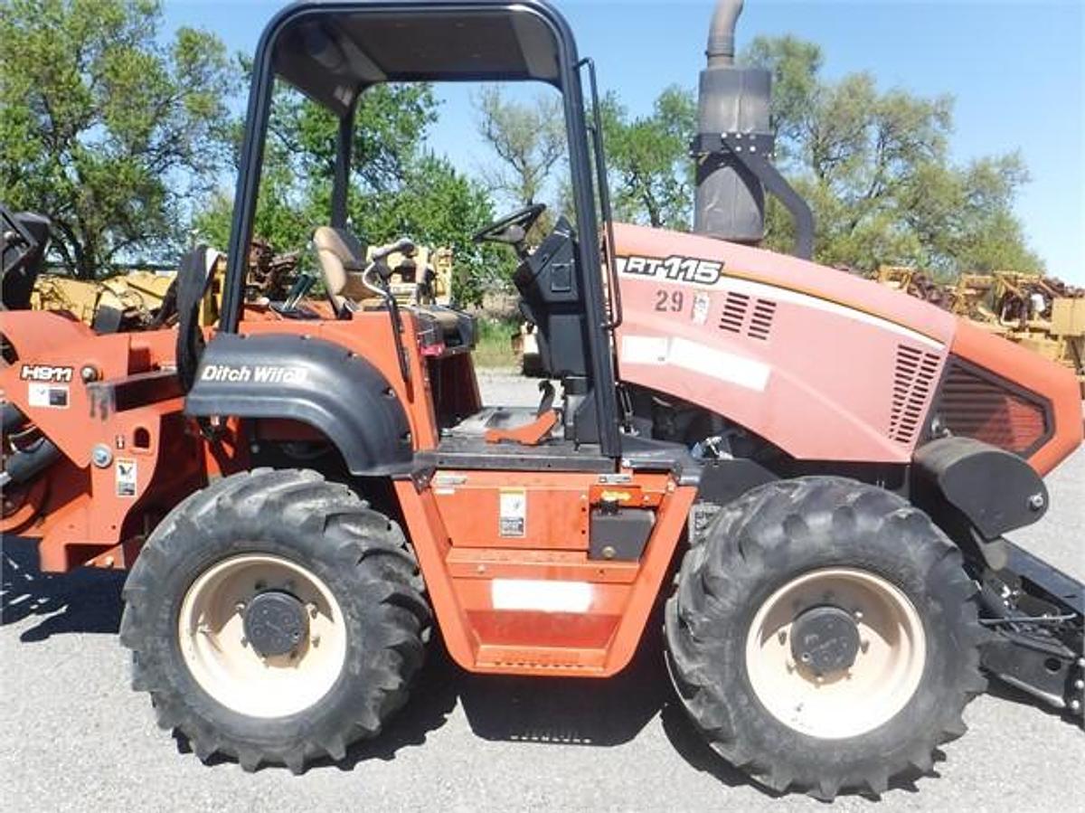 Used 2008 DITCH WITCH RT115 Trencher