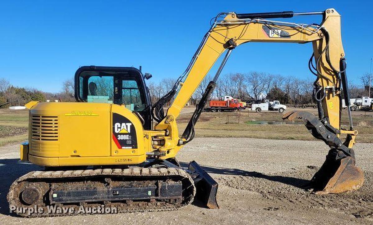 Used 2017 Caterpillar 308E2 CR