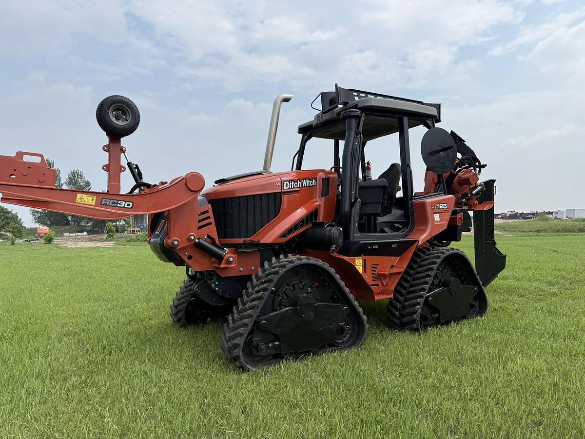 Used 2016 Ditch Witch RT125 Quad Plow – Only 656 Hours!