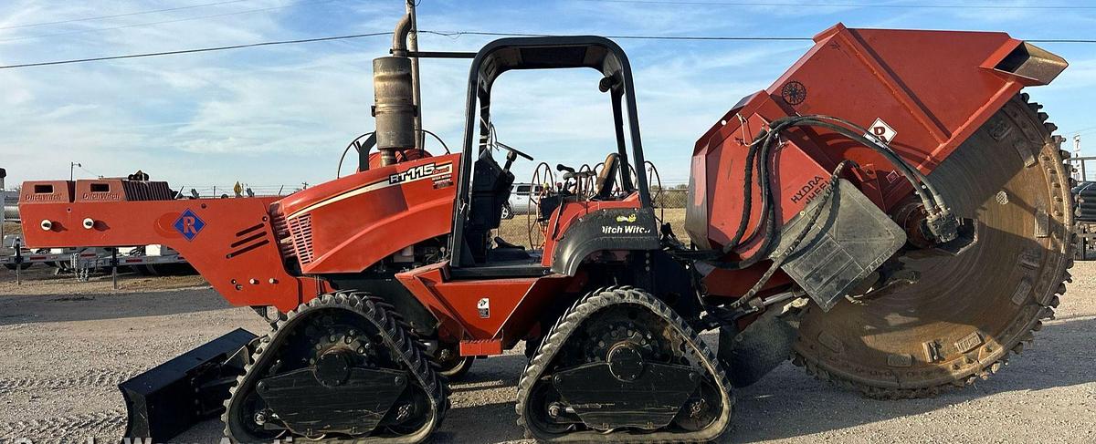 Used 2013 Ditch Witch RT115 Quad Hydra-Wheel