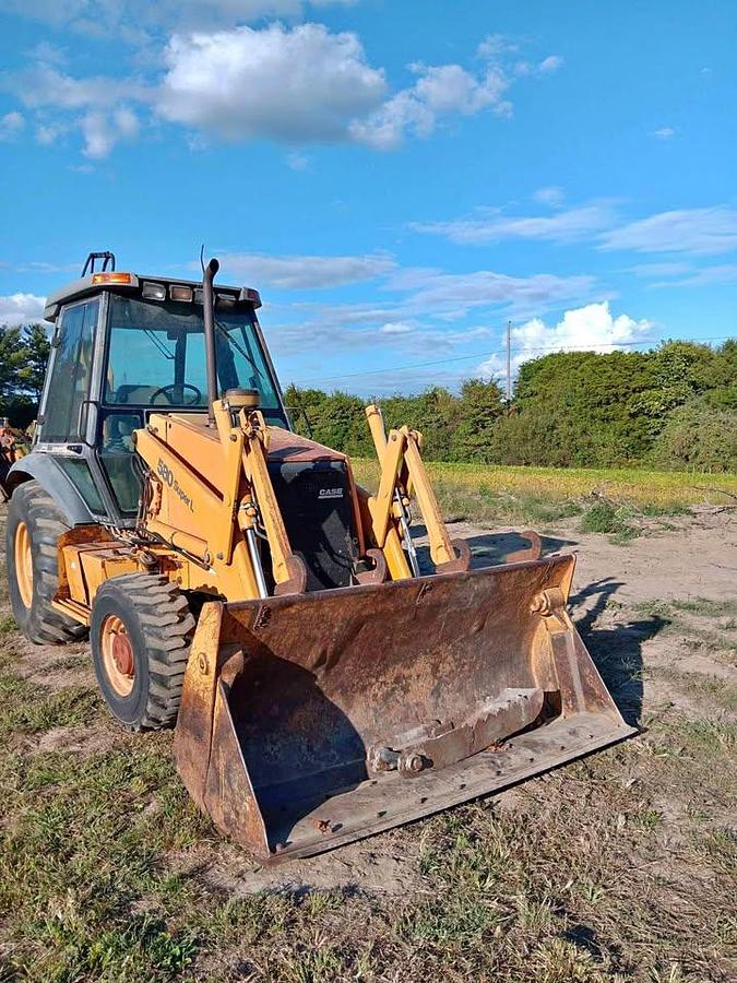 Used 2002 Case 580SL 4x4 extendahoe 4 in1 bucket