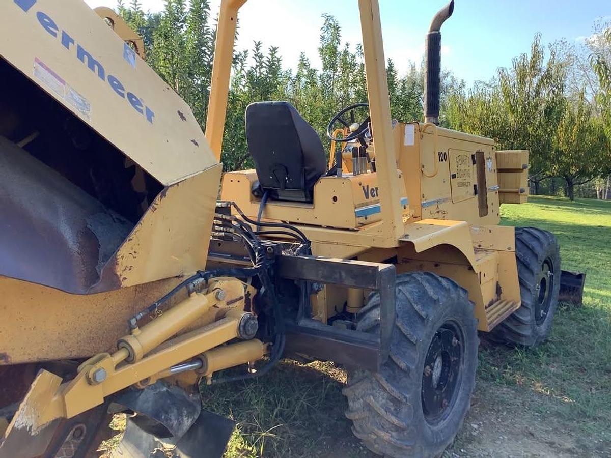 Used 2001 Vermeer V120 Rocksaw