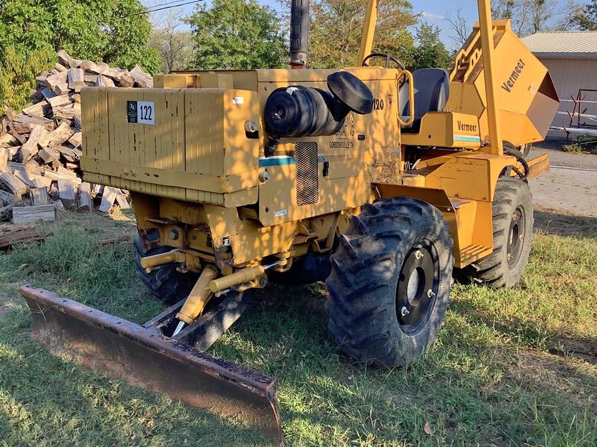 Used 2001 Vermeer V120 Rocksaw