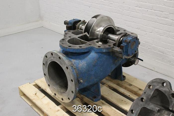 Used Goulds 3410 Split Case Pump, 10x12x14 #36320