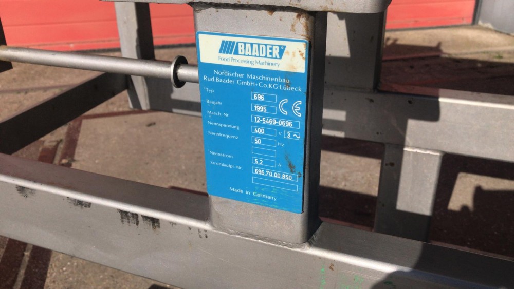 Used Baader 696 separator