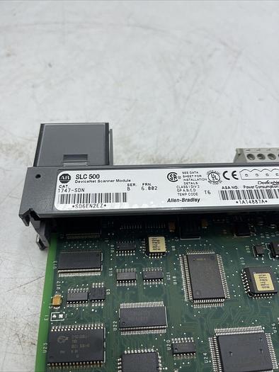 Used Allen Bradley 1746-P2. 1746-A13. 1746-IB16. 1747-SN. 1746-ITB16. 1746-NR4.