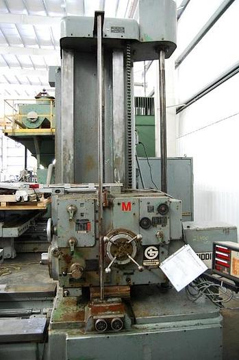 Used 1969 Giddings & Lewis 4" Manual Table Type Horizontal Boring Mill
