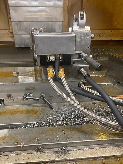 Used Doosan Daewoo 4th Axis Vertical Machining Center Model: DMV-4020