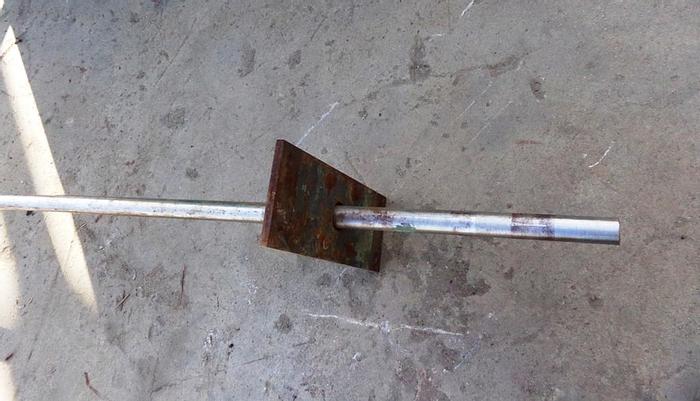 Used Mixer, Agitator, 15 HP, S/st, 1-1/2" x 10' Shaft, S742838 #S742838