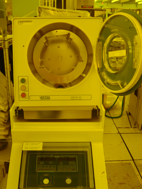 Used Verteq  1800-50 Single Stack Spin Rinser/Dryer (X3)