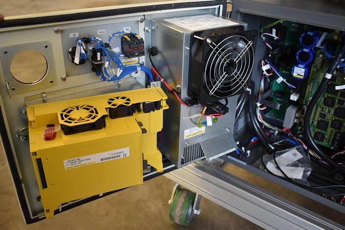 Refurbished Fanuc Lr Mate 200iD/4s Industrial Robot with R30ib Controller, Training Cart, and Gripper - 2016