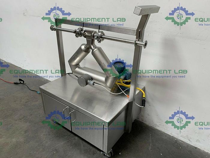 Used Micro Motion CMF100M339NABUEZZZ Mass Flow Sensor w/ 2700R11 Digital Readout