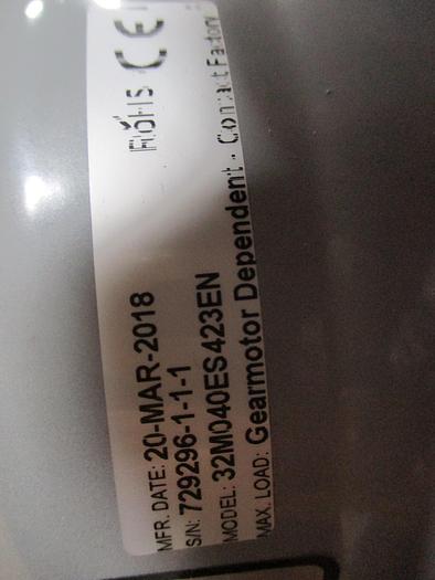 Used DORNER HEAVY DUTY BOTTOM MOUNT GEARMOTOR WITH DRIVE