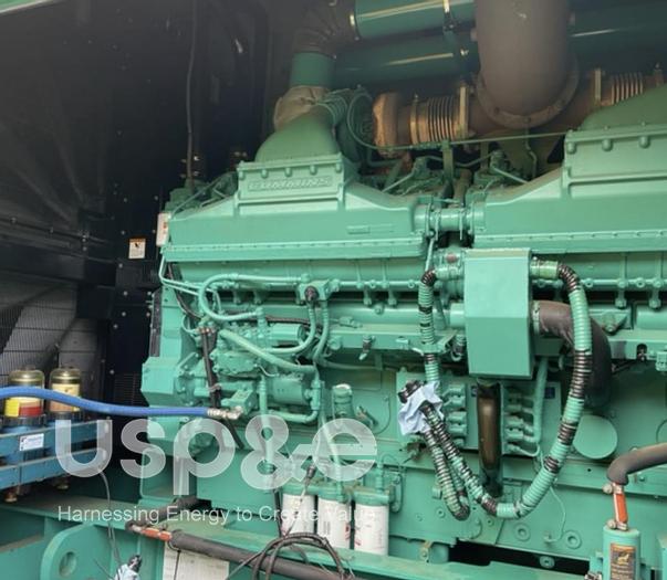 2 MW 2012 New Cummins QSK60-G6 NR2 Diesel Generator Set
