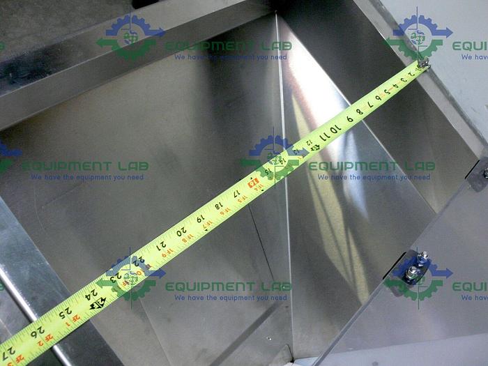 Used Hoosier 4CU BULK Stainless Steel Elevator Conveyor 480V