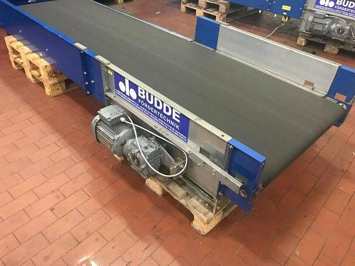 Gebraucht BUDDE Gurtförderer Förderband Gurtband