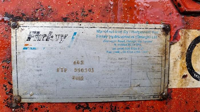 Used 2001 Terex Finlay 683