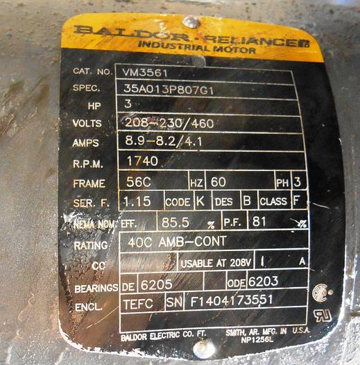 Used Conveyor, Screw, 10" x 7', S/st, Dbl, Incline, #S742038