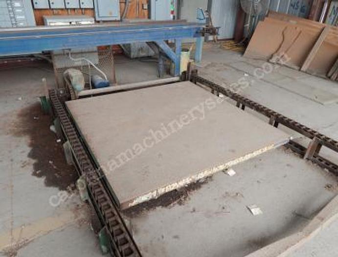 Used Newman Whitney S-282 Planer w/ Material Handling