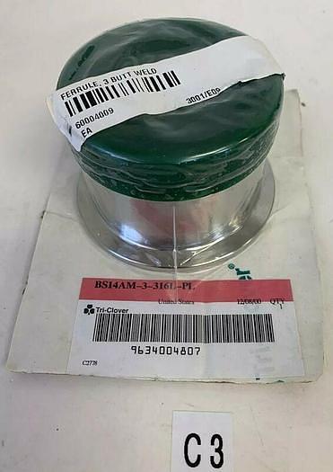 TRI CLOVER BS14AM-3-316L-