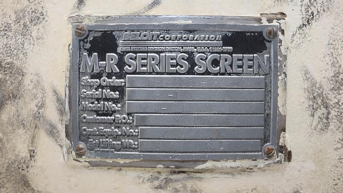 Used Beloit MR18 Pressure Screen #44351