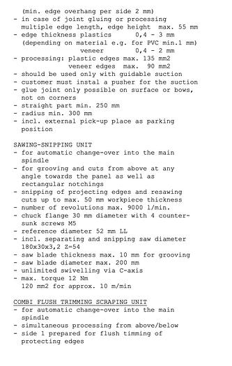 Used Homag BAZ211 Venture 20 CNC