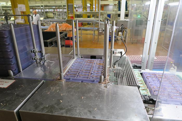 Used Aasted Frozen Cone Chocolate Moulding Line