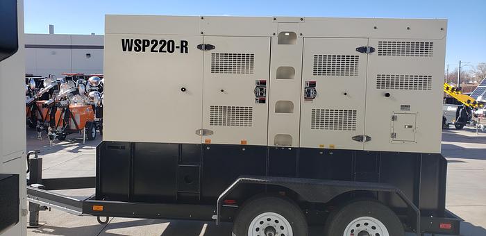 NEW WANCO WSP220 Rental Silent Power Tier 3 Diesel Generator Set