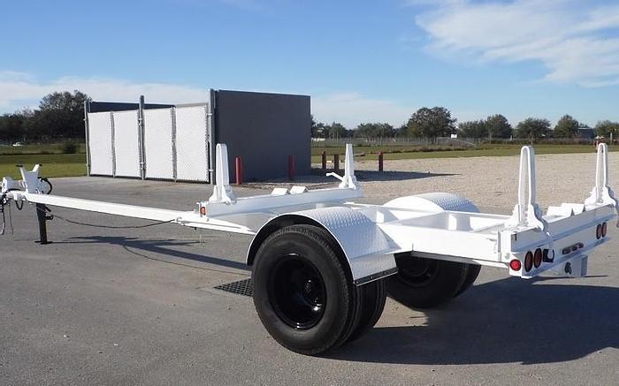 Used Butler Single Axle 35ft Pole Trailer - 06273