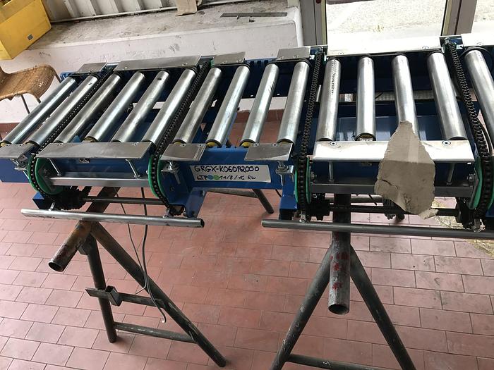 Gebraucht OVERBECK Rollenbahnumsetzer Umsetzer Förderbahnumsetzer