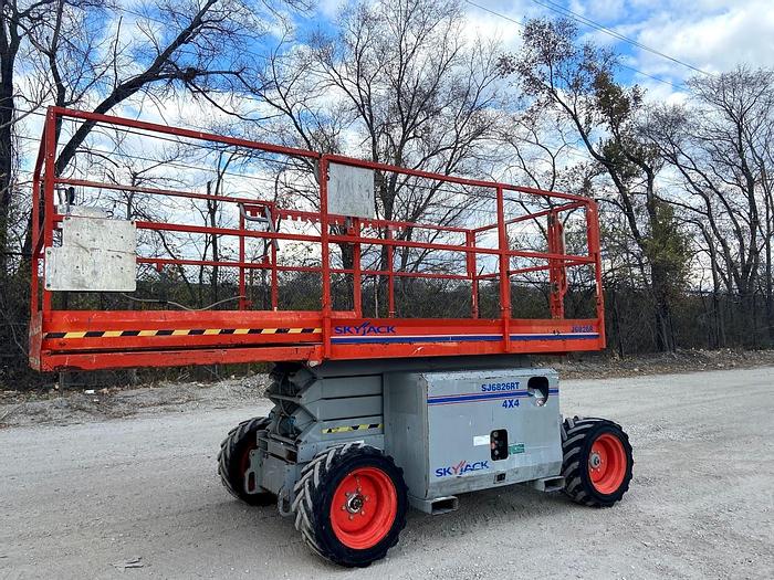 Used 2012 SKYJACK SJ6826RT SCISSOR LIFT