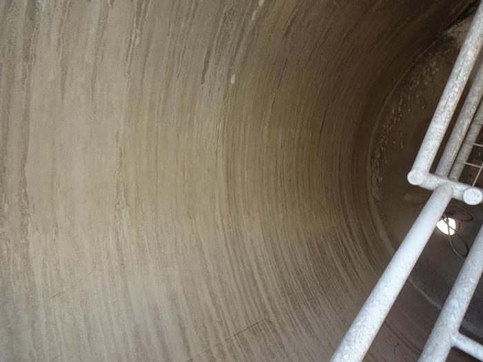 Used Silo, 1,750 CF, 12' X 15', Cone Bottom, Dust Collector, #S742417