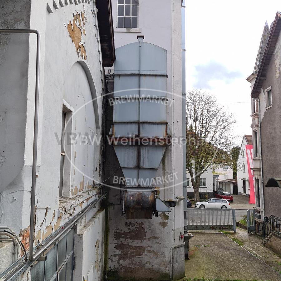 Used spent grain silo