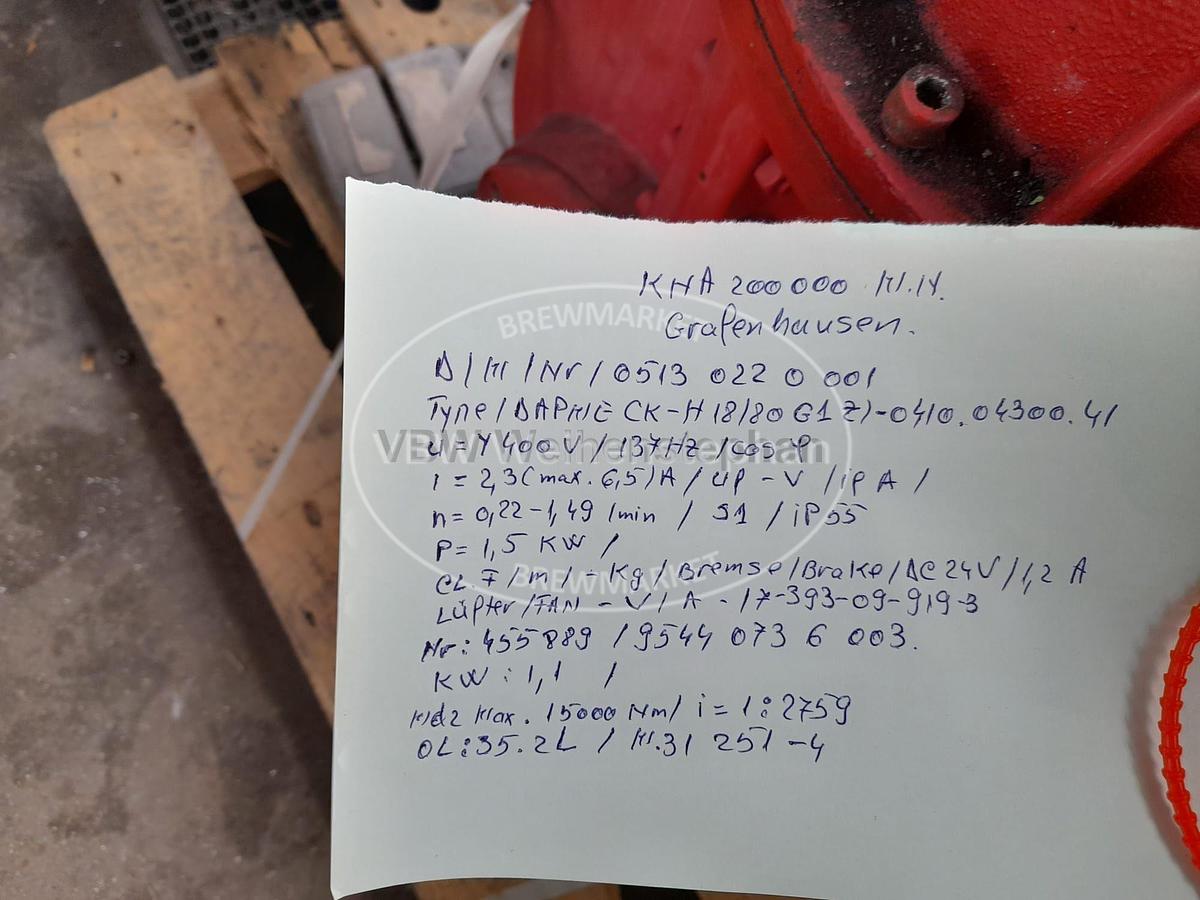 Used Gear motor