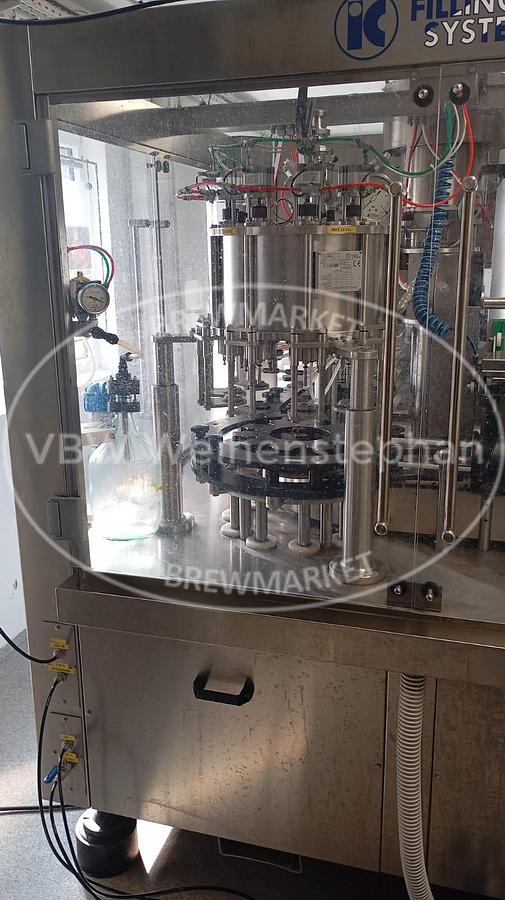 Used Glass bottle filling line