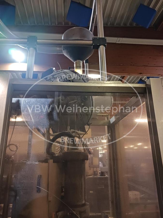 Used Glass bottle filler and capper
