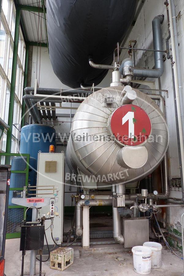 Used CO2 storage tank