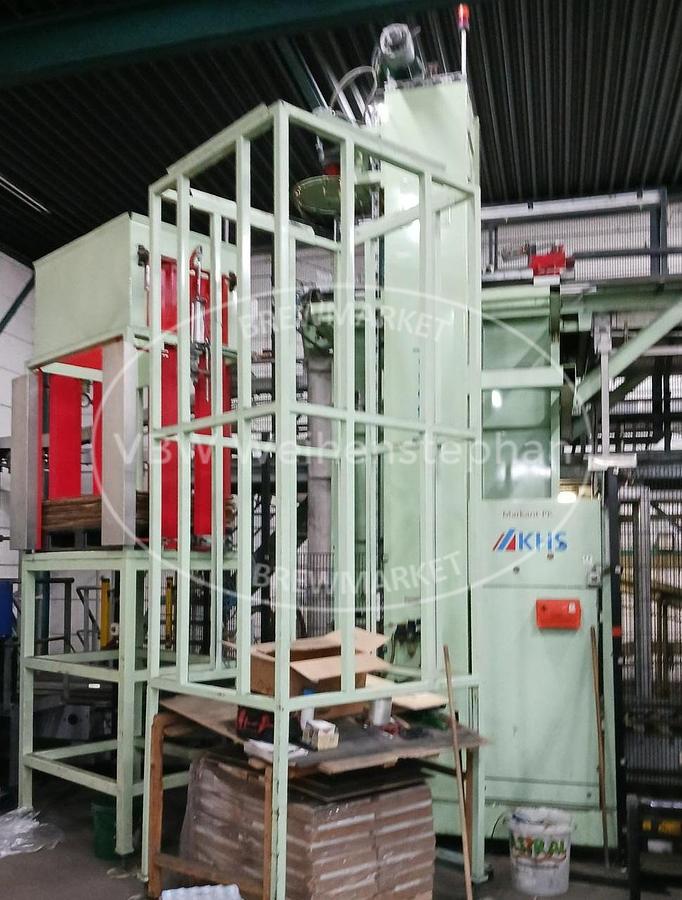 Used PET filling line for nonreturnable bottles