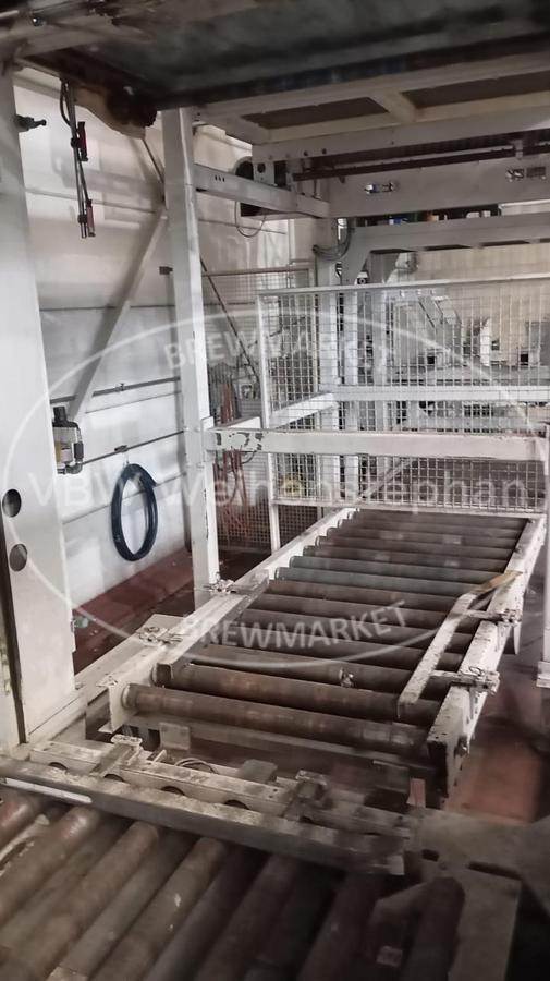 Used Glass bottle filling line