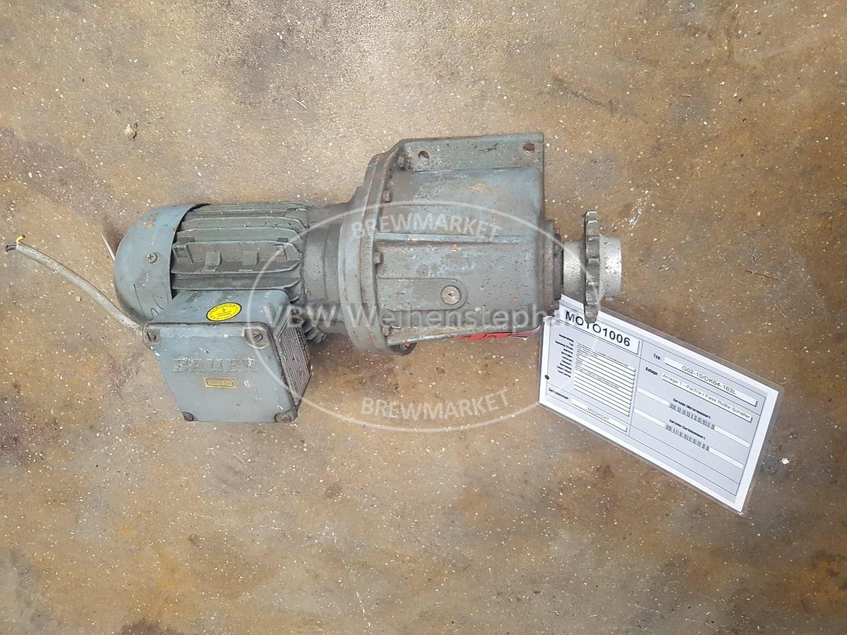Used geared motor