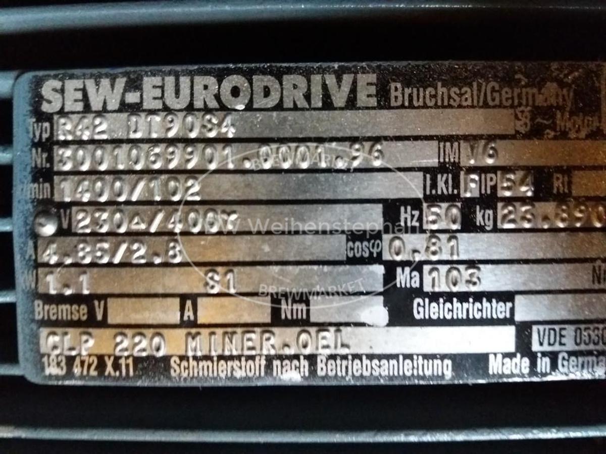 Used 3 phase induction motor