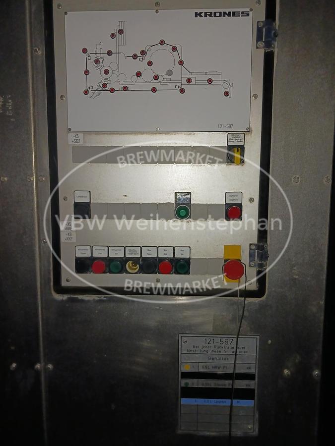 Used bottle filler/capper/labeller