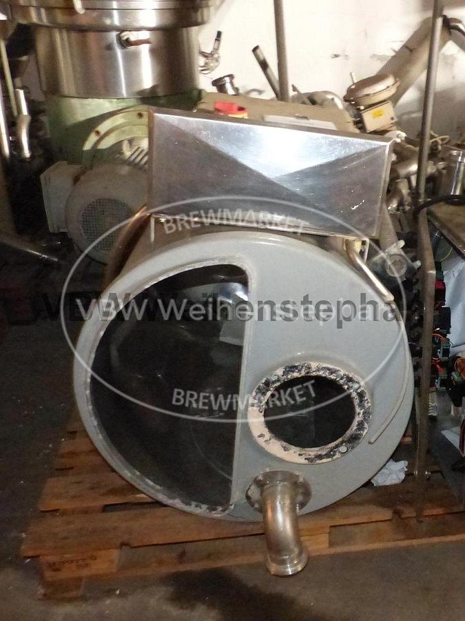 Used Kieselguhr mixing vessel