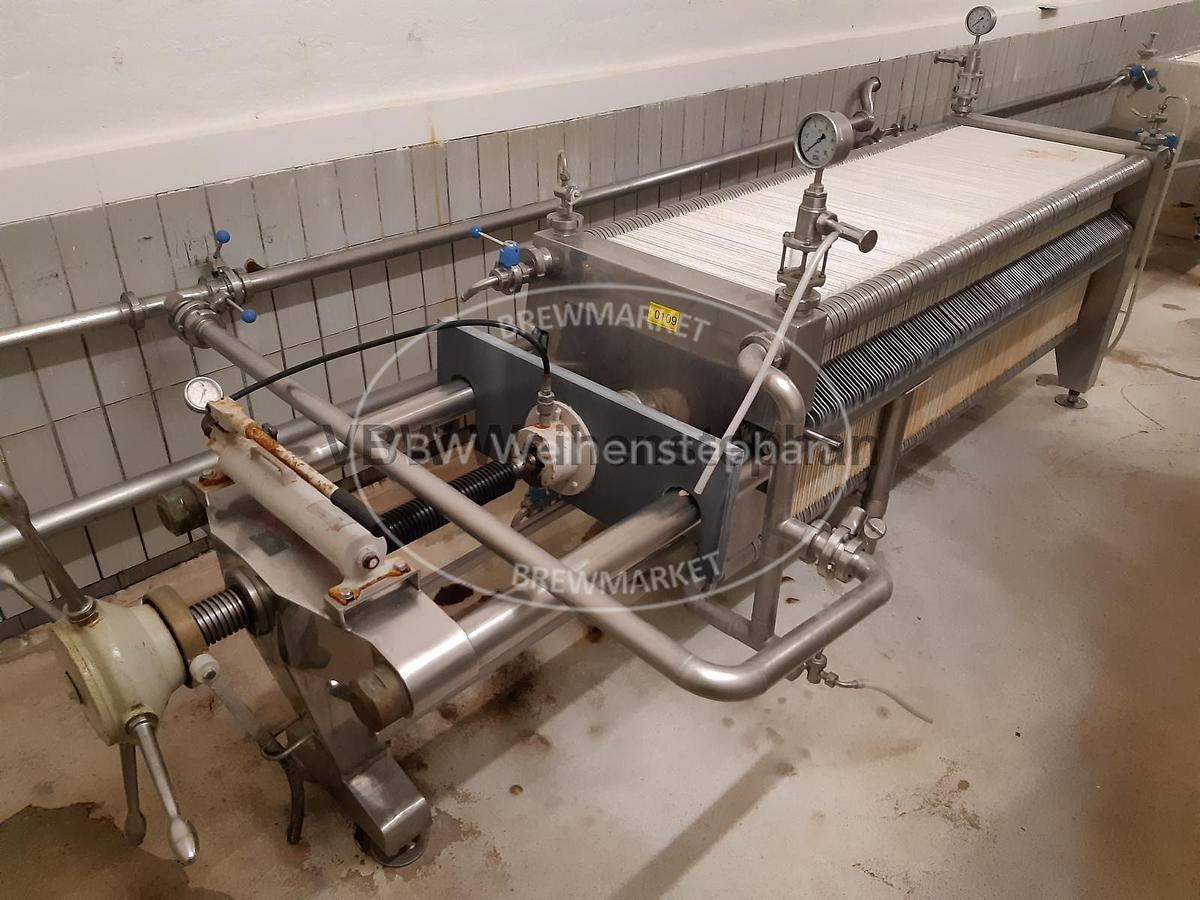 Used plate filter