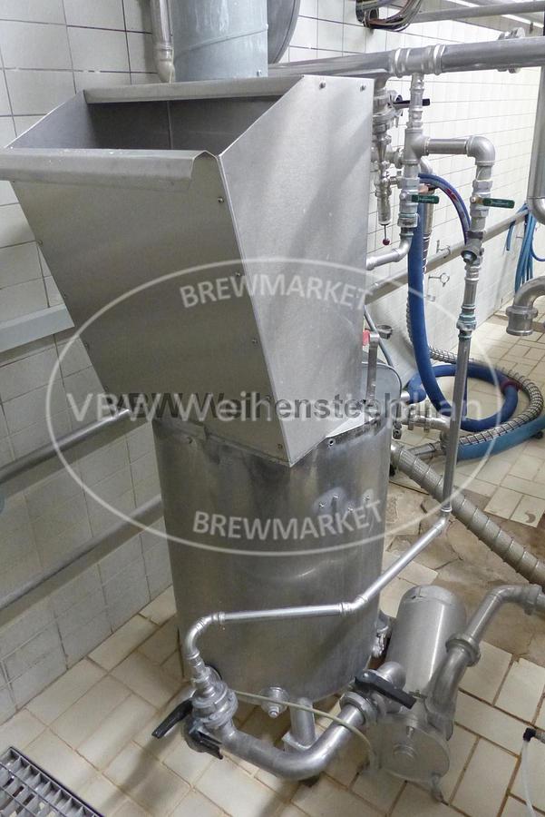 Used Kieselgur dosing vessel